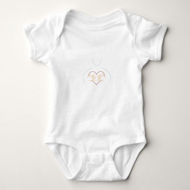 baby hole bodysuit (Front)