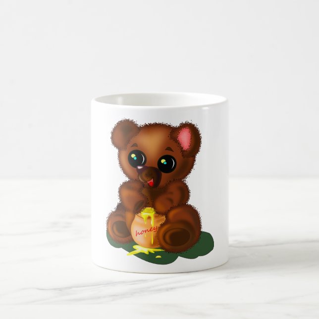 Baby Honey Bear Mug - Sweet - Peinture (Centre)