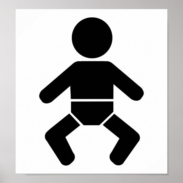 Baby icon poster (Front)