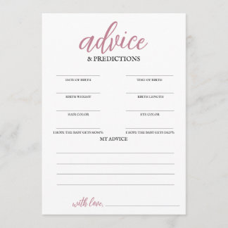 Baby in Bloom Advice & Predictions Program