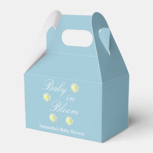 Baby In Bloom Baby Shower Favor Box