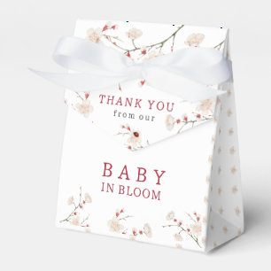 Baby in Bloom Baby Shower  Favour Box
