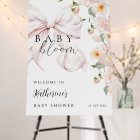 Baby In Bloom Bow Baby Shower