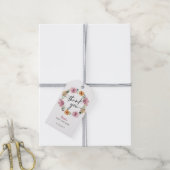 Baby In Bloom Floral Baby Shower Thank You  Gift Tags (With Twine)