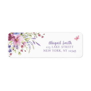 BABY IN BLOOM FLORAL WILDFLOWERS BABY SHOWER