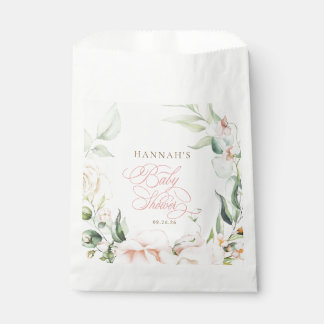 Baby in Bloom Florals Baby Shower Favour Bag