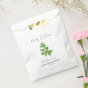 Baby In Bloom l Parsley Seeds Baby Shower Favour Bag