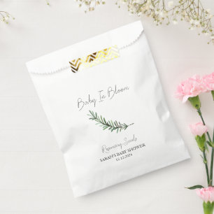 Baby In Bloom l Rosemary Seeds Baby Shower Favour Bag