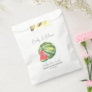 Baby In Bloom l Watermelon Seeds Baby Shower Favour Bag