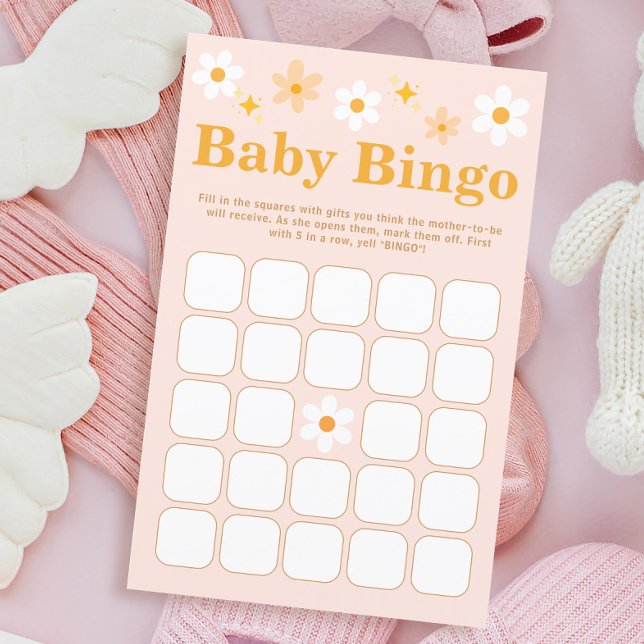 Baby In Bloom Spring Baby Shower Bingo Game (Creator Uploaded)