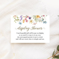 Baby in Bloom Unwrapped Baby Shower Gifts Cards