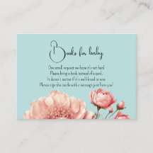 Baby in Bloom WildFlower Elegant Pink  Blue Shower