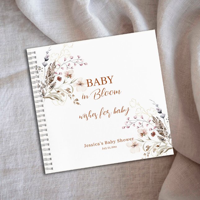 Baby in Bloom Wives for Baby Spiral Carnet (Créateur téléchargé)