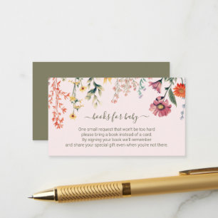 Baby in Books for Baby Tickets Enclosure Card
