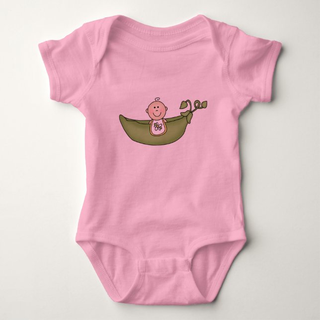 Baby in Pea Pod Bodysuit (Front)