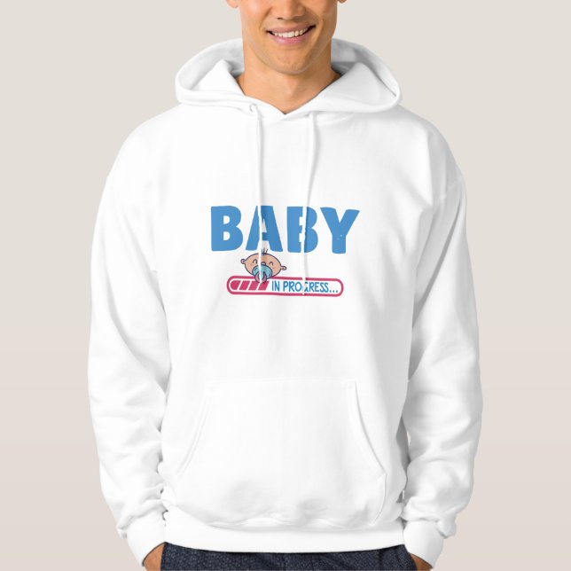 Baby in progress hoodie (Front)