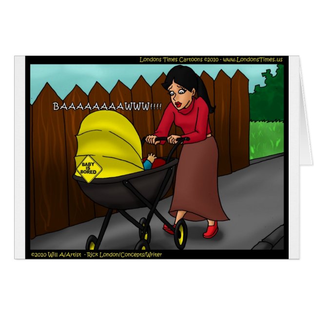 Baby Is Bored Funny Cadeaux Tee - shirts & Objets  (Devant horizontal)