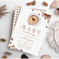Baby Is Brewing Coffee Bean Baby Shower