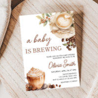 Baby is Brewing Coffee Bean Baby Shower