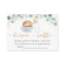 Baby Is Brewing Coffee Greenery Diaper Raffle