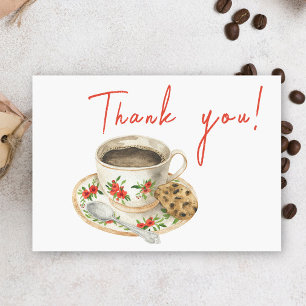 Baby is Brewing Coffee Thank you Card