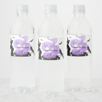 Baby is Brewing Purple Witch Baby Shower
