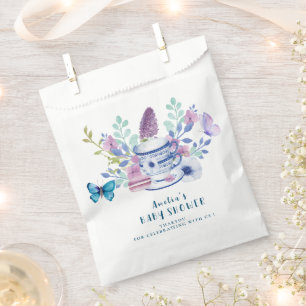 Baby is brewing tea party Baby shower Thank you Favour Bag
