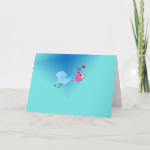 Baby is coming card