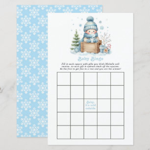 "Baby It’s Cold Outside!" Baby Shower Bingo Game