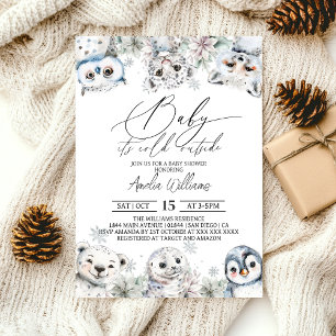 Baby It’s cold Outside Baby Shower Invitation