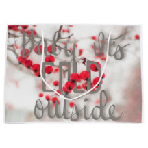 Baby It’s Cold Outside gift bag