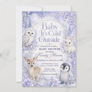 Baby It’s Cold Outside Winter Baby Shower Invitation