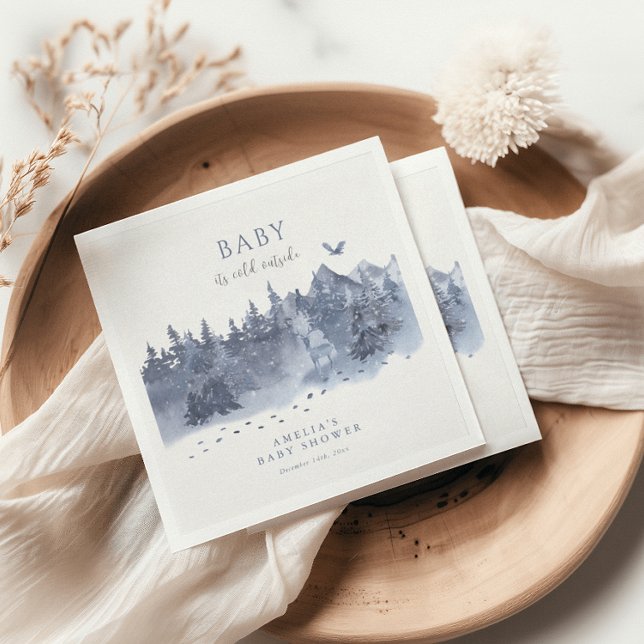 Baby It’s Cold Outside Winter Napkins (Creator Uploaded)