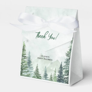 Baby it's Cold Outside Baby Shower Favor Box