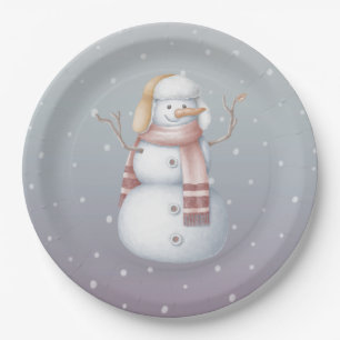 Baby its cold outside baby shower paper plates