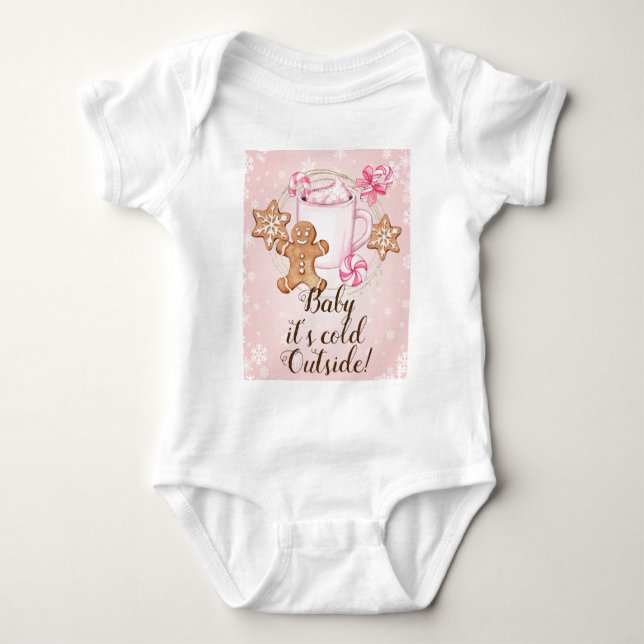 Baby its cold outside bodysuit (Front)