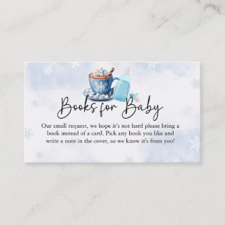 Baby It's Cold Outside Books For Baby Winter Enclosure Card