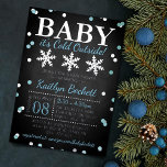 Baby It's Cold Outside Boys Winter Baby Shower<br><div class="desc">Celebrate in style with these sweet and very trendy real foil pressed baby shower invitations. This design is easy to personalize with your special event wording and your guests will be thrilled when they receive these fabulous invites.</div>