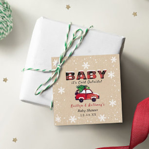 Baby It's Cold Outside   Christmas Baby Shower Favour Tags