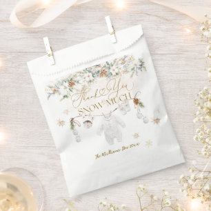 Baby Its Cold Outside Clothest Line Baby Shower Favour Bag