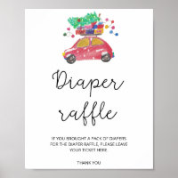 Baby it's cold outside diaper raffle
