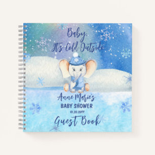 Baby It's Cold Outside Elephant Shower Livre d'or