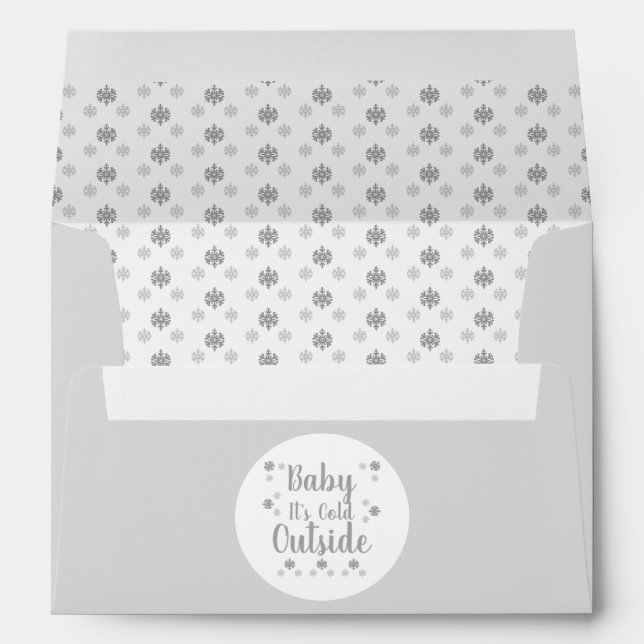 Baby It's Cold Outside Envelope (Back (Bottom))