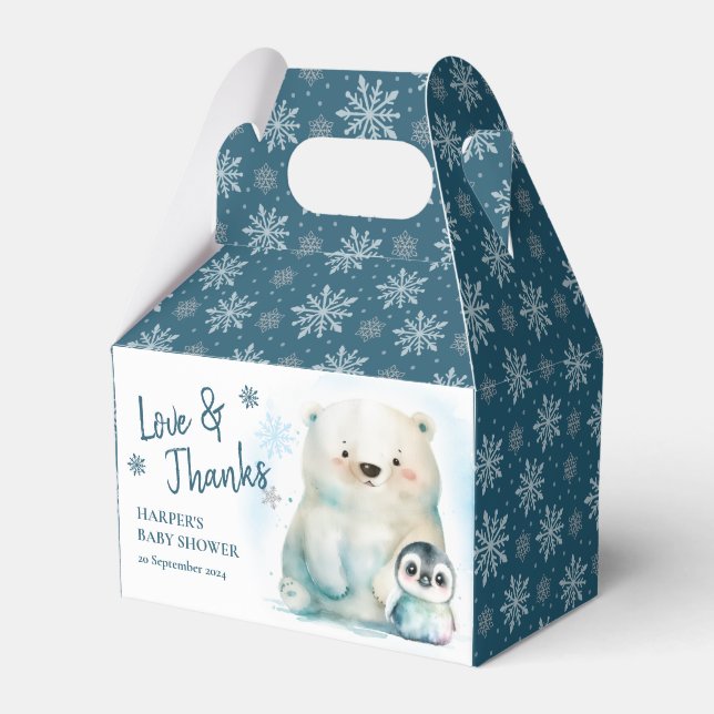 Baby It's Cold Outside Favor Box (Front Side)