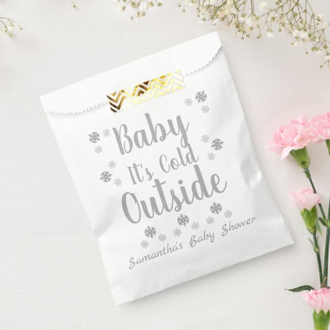 Baby It's Cold Outside Favour Bag (Sealed)