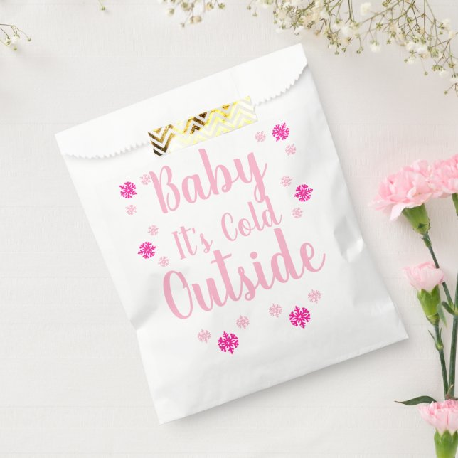 Baby It's Cold Outside Favour Bag (Sealed)