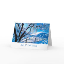 Baby It's Cold Outside Greeting Card