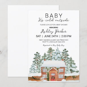 Baby it's Cold Outside  Invitation