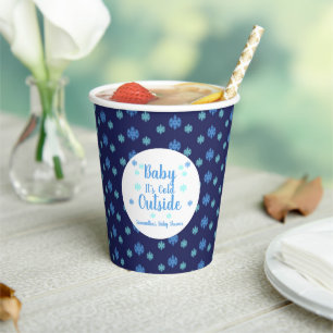 Baby It's Cold Outside Paper Cups
