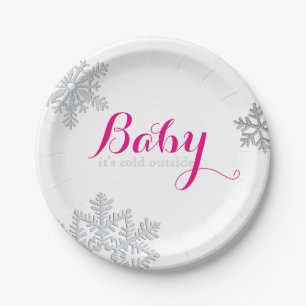 Baby It's Cold Outside Plates